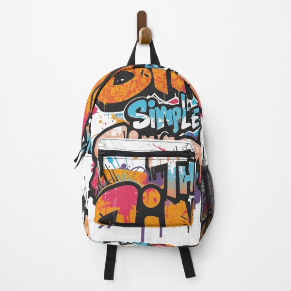 Item preview, Think Simple – Simple Problem Simple Life | Colorful Graffiti Typography designed and sold by DianTarioko.