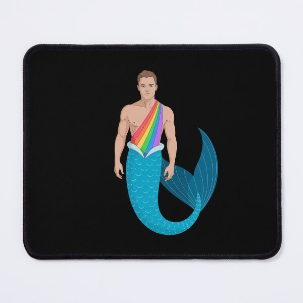Item preview, LGBT Gay Merman Mermen LGBTQ Pride Flag Parade Equality Mens designed and sold by CombatTask.