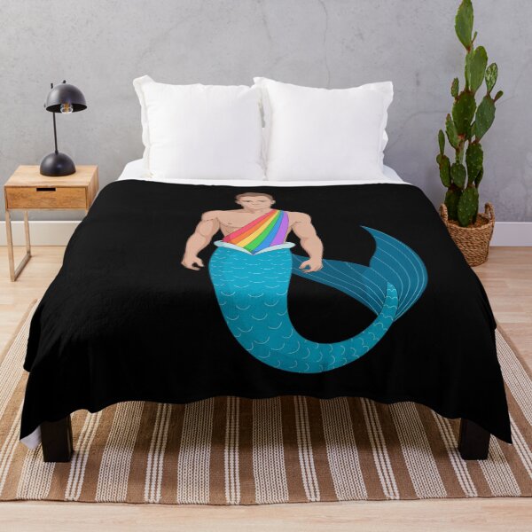 Item preview, LGBT Gay Merman Mermen LGBTQ Pride Flag Parade Equality Mens designed and sold by CombatTask.