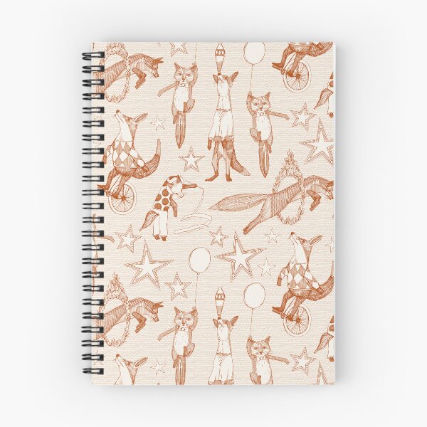 Item preview, foxy circus rust ivory designed and sold by scrummy.