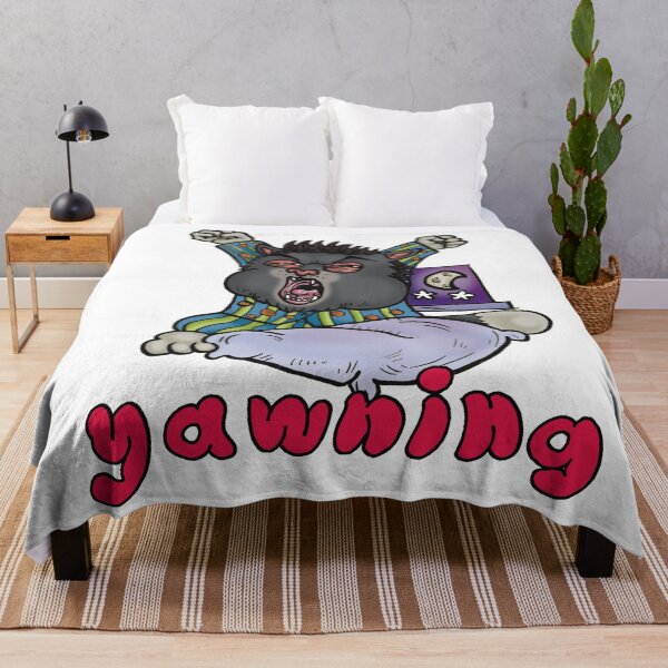 Item preview, Cute Cat Couple – Yawning Male Cat designed and sold by onurunderartworks.