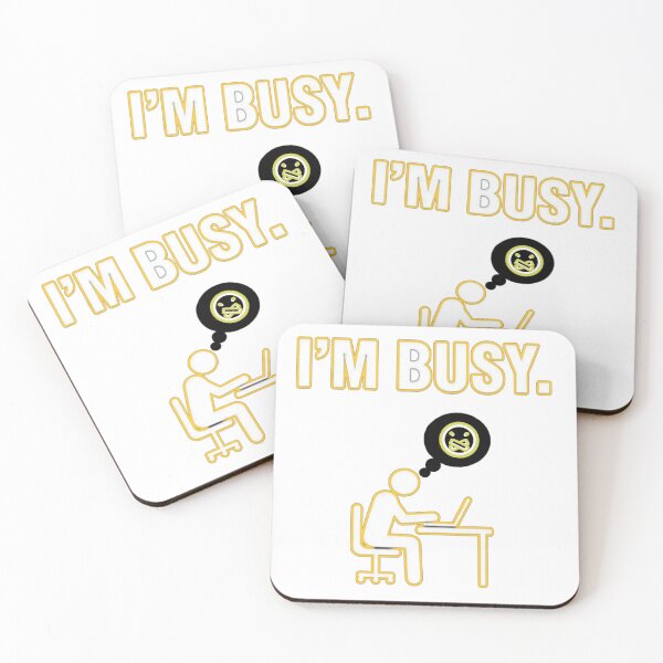 Item preview, ​I'M BUSY. | Do Not Disturb Productivity Mode T-Shirt designed and sold by JanRizz.