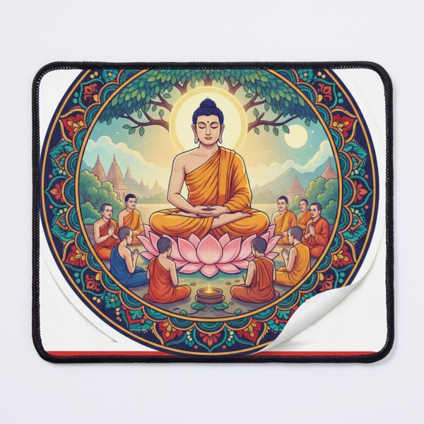 Item preview, Buddha Purnima designed and sold by MysticRebel Studio.