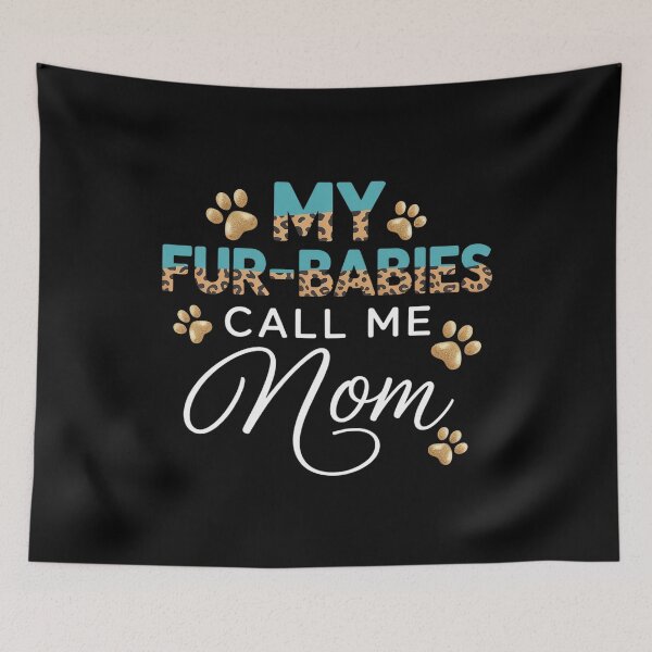 Item preview, My Fur Babies Call Me Mom Dog Cat Lover Mothers Day designed and sold by HeinzanoWeno.
