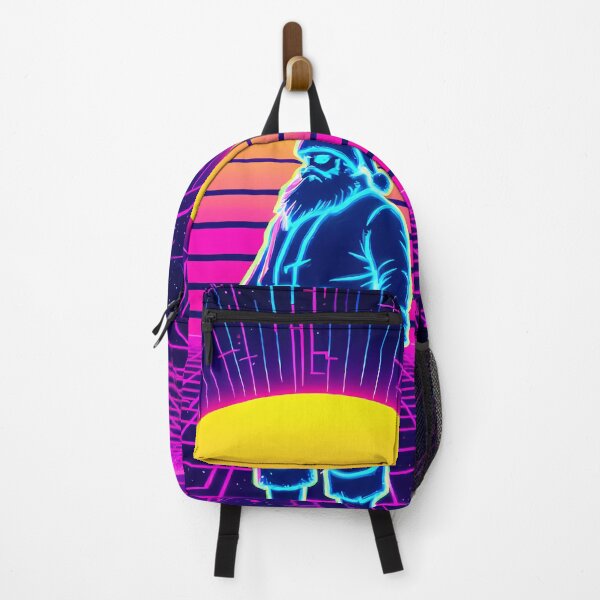 Item preview, Neon Synthwave Santa designed and sold by FratddArtworks.