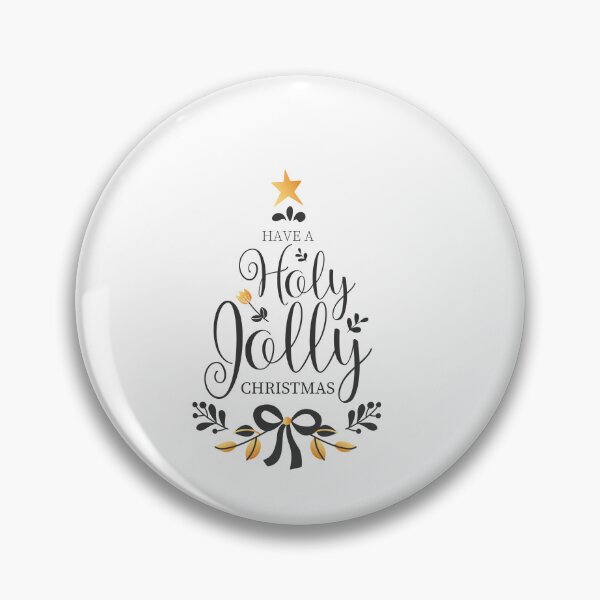 Item preview, Have a Holly Holly Christmas – Cute Festive Holiday Typography Art designed and sold by Fouziaart08.