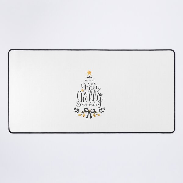 Item preview, Have a Holly Holly Christmas – Cute Festive Holiday Typography Art designed and sold by Fouziaart08.