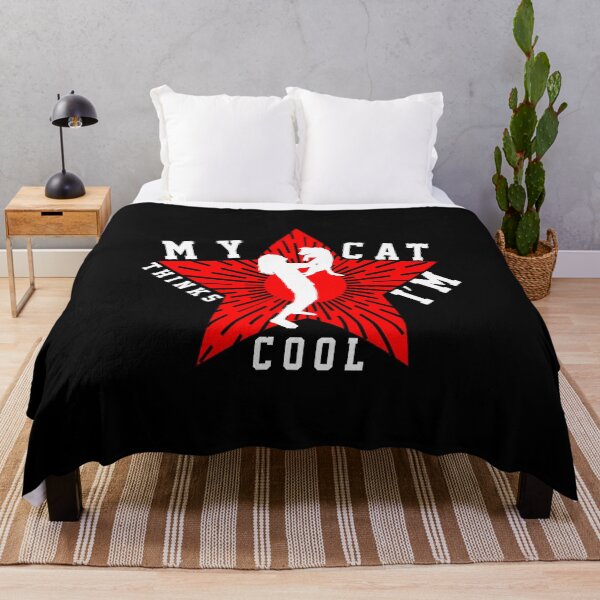 Item preview, My Cat Thinks I’m Cool – Funny Cat Lover Gift Idea – Perfect Birthday or Holiday Present designed and sold by karibov.