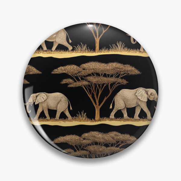 Item preview, Elephants with trunk up patterns  designed and sold by Lucky 777.
