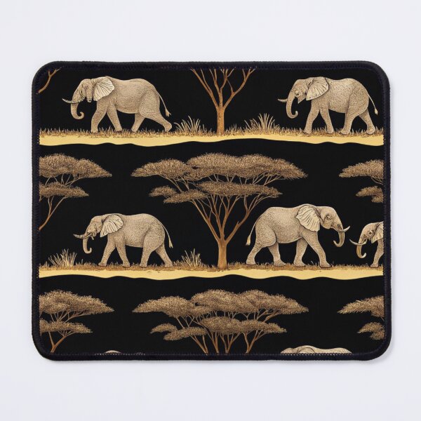 Item preview, Elephants with trunk up patterns designed and sold by Lucky 777.