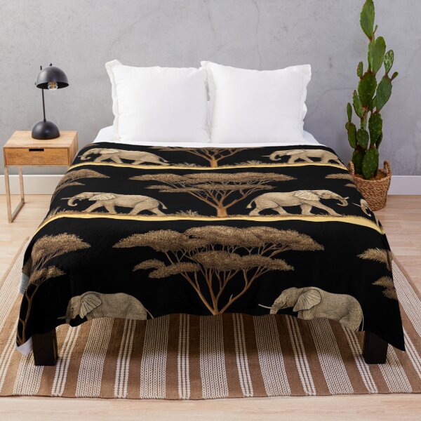 Item preview, Elephants with trunk up patterns designed and sold by Lucky 777.