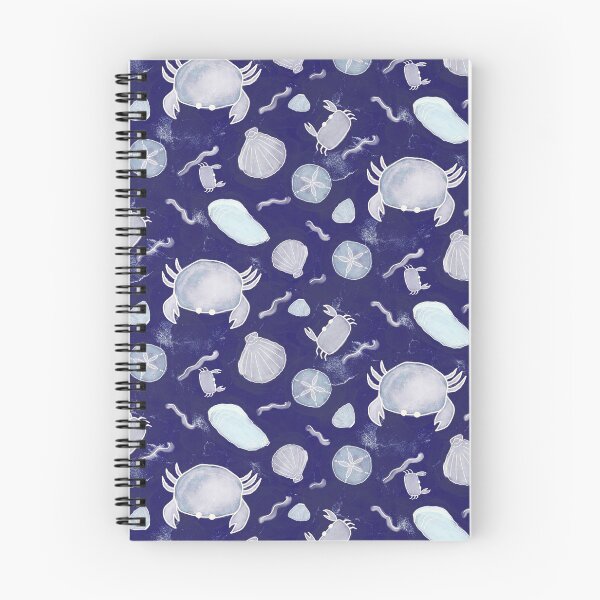 Item preview, Seashore Pattern in Navy designed and sold by designsbyklm.