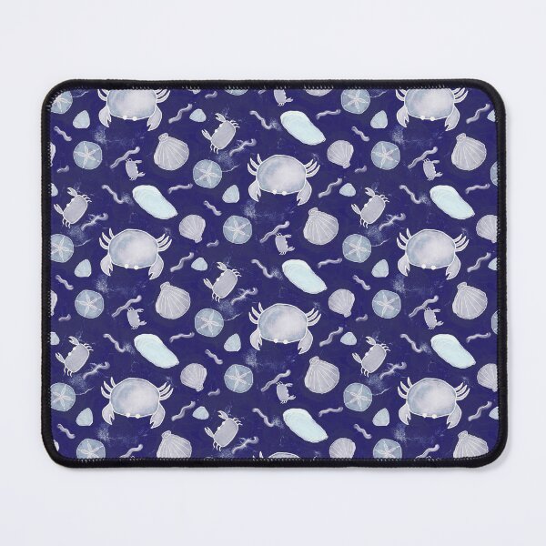 Item preview, Seashore Pattern in Navy designed and sold by designsbyklm.