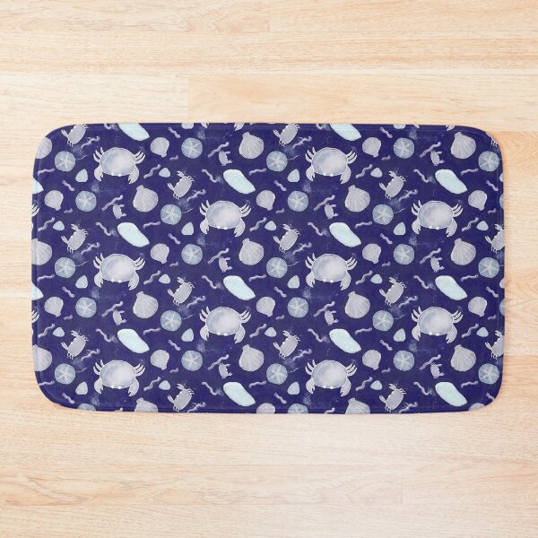 Item preview, Seashore Pattern in Navy designed and sold by designsbyklm.