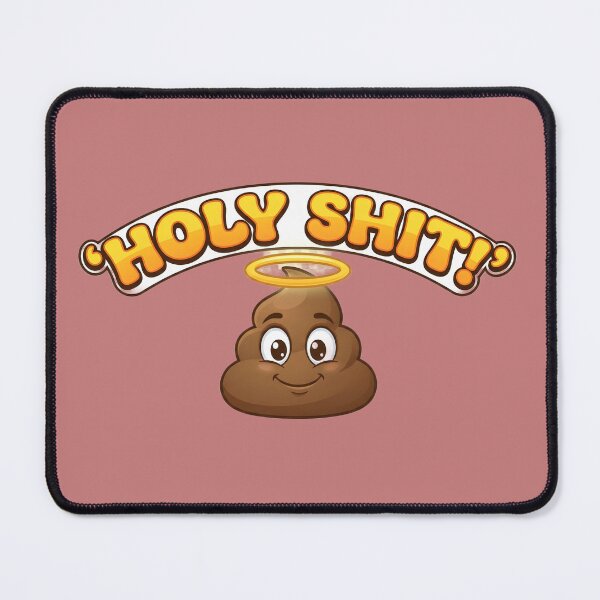 Item preview, Holy Sh*t – Cute Halo Poop Design designed and sold by TheChubbyShop.