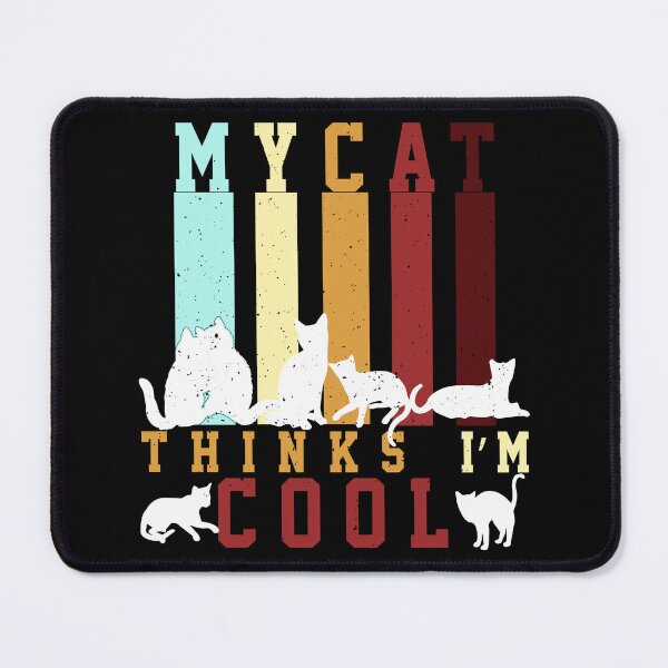 Item preview, Mi gato piensa que soy genial: frase divertida para amantes de los gatos designed and sold by karibov.