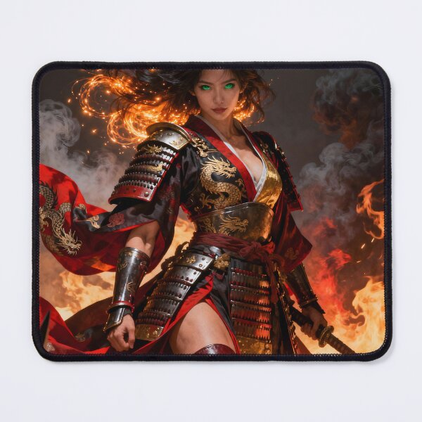 Item preview, Mariko – Warrior of Smoke and Sparks designed and sold by InkloreCulture.
