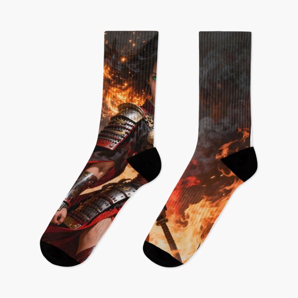 Item preview, Mariko – Warrior of Smoke and Sparks designed and sold by InkloreCulture.