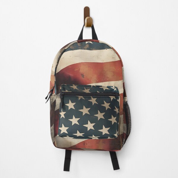 Item preview, Vintage American Flag – Rustic Grunge USA Design designed and sold by SamartkitDesign.