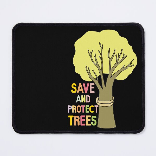 Item preview, Environment slogan Save and Protect trees designed and sold by Innet.