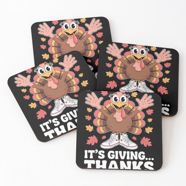 Item preview, It’s Giving Thanks Turkey Funny Thanksgiving Meme  designed and sold by RoyTill0Art.