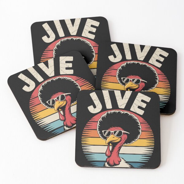Item preview, Jive Thanksgiving Turkey Day Funny Face Vintage Style  designed and sold by RoyTill0Art.