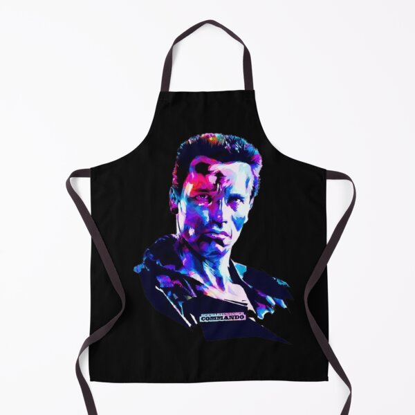 Item preview, Neon Commando – Stylized 80s Portrait designed and sold by Wawan35200.