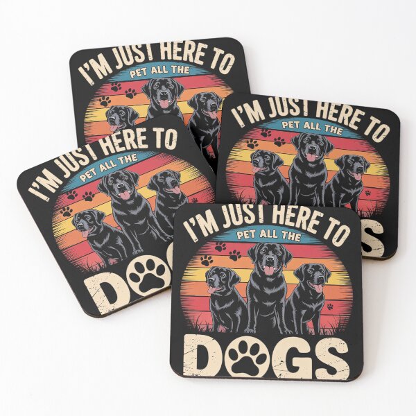 Item preview, I'm just here to pet all the dogs Saving Animals  designed and sold by RuthGAArt.