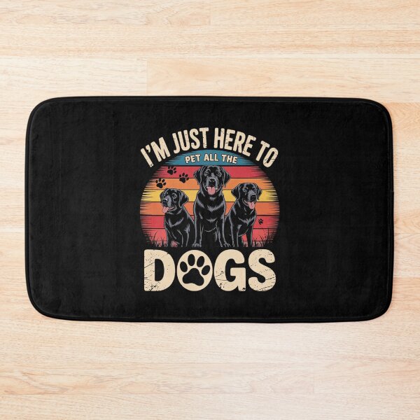 Item preview, I'm just here to pet all the dogs Saving Animals  designed and sold by RuthGAArt.