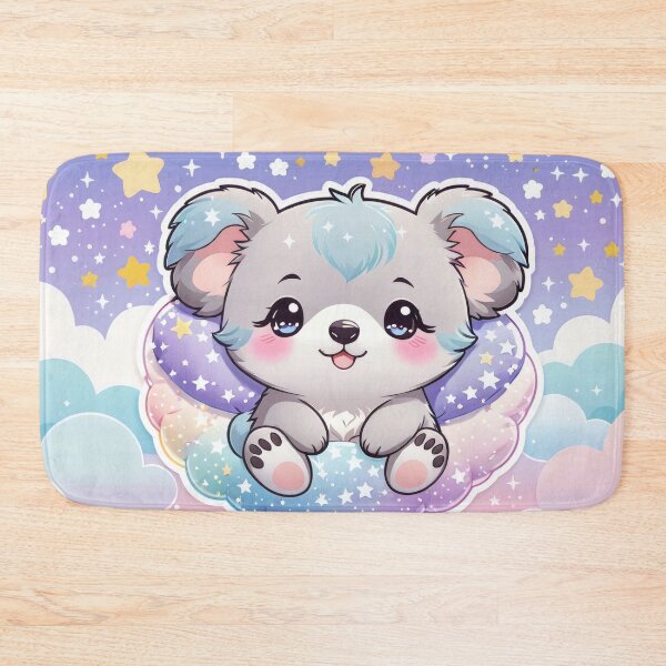 Item preview, Kawaii Sleepy Koala – Cute Pastel Bedtime Koala Sticker designed and sold by Visualynx.