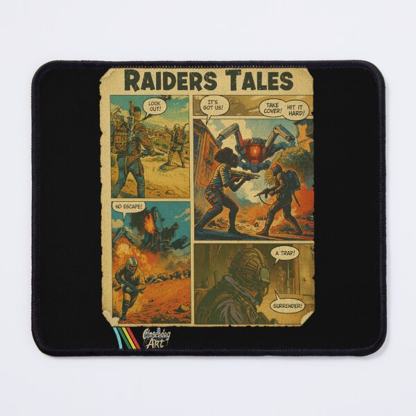 Item preview, Raiders Tales – Vintage Comic Style Arc Raiders Action designed and sold by Closeddog.