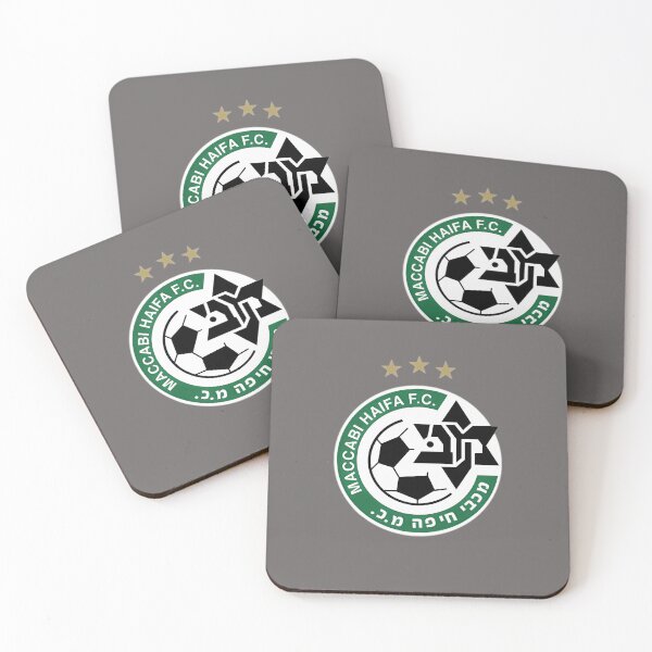 Item preview, NEW-3-STARS-MACCABI-HAIFA-FC-LOGO-2024 designed and sold by FlorianSchweize.