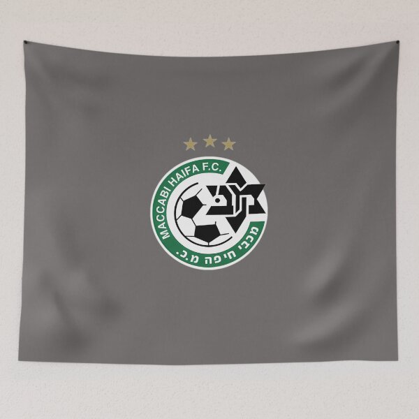 Item preview, NEW-3-STARS-MACCABI-HAIFA-FC-LOGO-2024 designed and sold by FlorianSchweize.