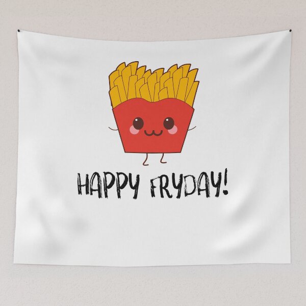 Item preview, Fries Happy Fryday designed and sold by SusurrationStud.