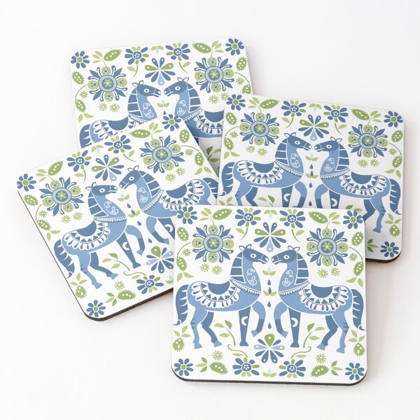 Item preview, Swedish Dala Horses, Floral Horses designed and sold by xiao xuans.