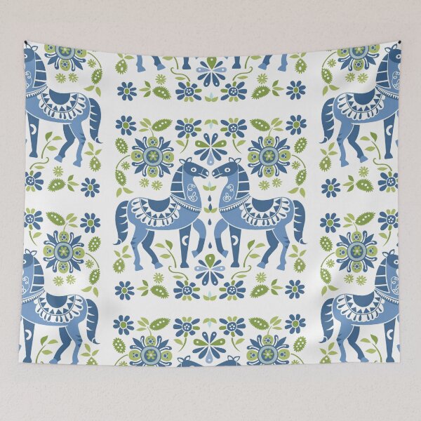 Item preview, Swedish Dala Horses, Floral Horses designed and sold by xiao xuans.