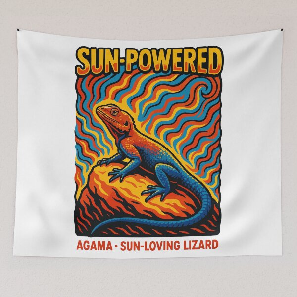 Item preview, Sun-Powered Agama Lizard designed and sold by WildlifeInc.