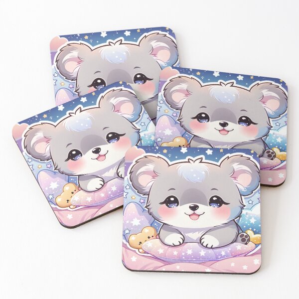 Item preview, Kawaii Sleepy Koala – Cute Pastel Bedtime Koala Sticker  DESCRIPTION designed and sold by Visualynx.