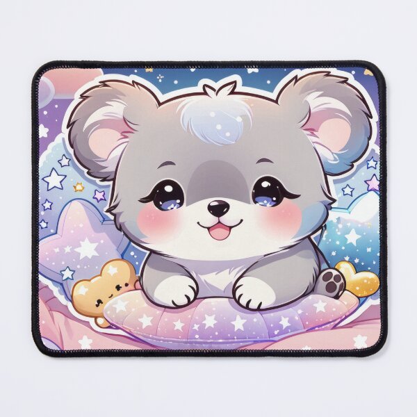 Item preview, Kawaii Sleepy Koala – Cute Pastel Bedtime Koala Sticker  DESCRIPTION designed and sold by Visualynx.
