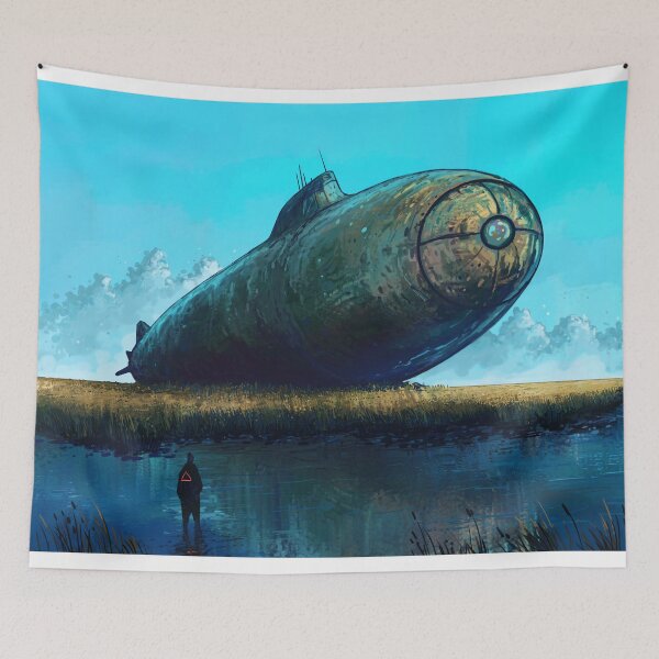 Item preview, Submarine in Steppe designed and sold by Denis Godyna.
