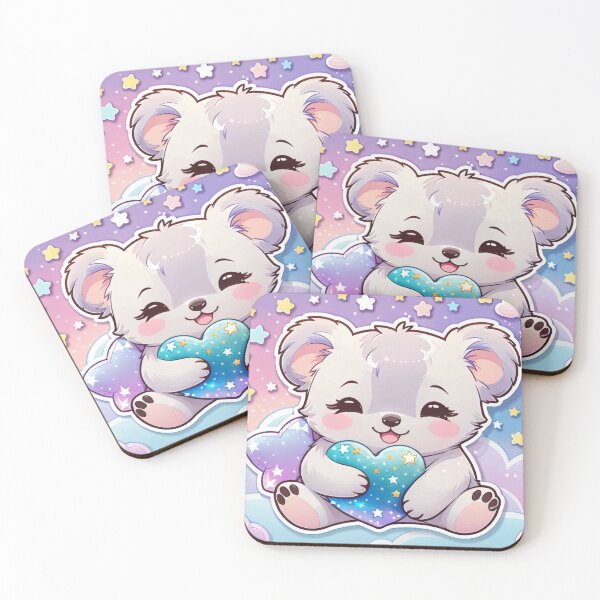 Item preview, Kawaii Sleepy Koala – Cute Pastel Bedtime Koala  designed and sold by Visualynx.