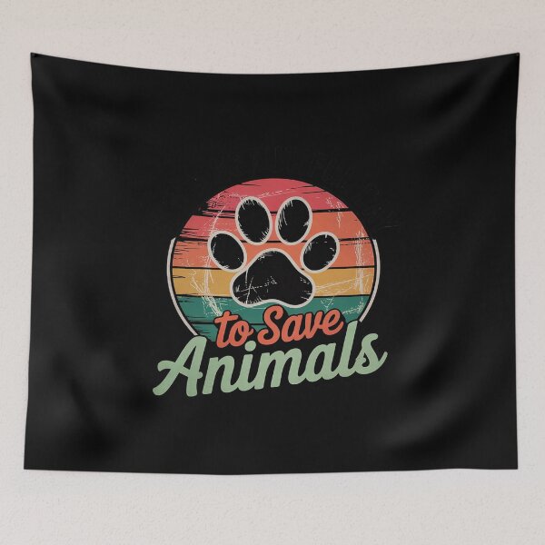 Item preview, It's A Beautiful Day To Save Animals  designed and sold by RuthGAArt.