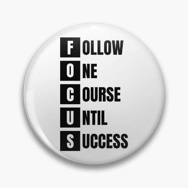 Item preview, FOCUS Follow One Course Until Success designed and sold by Dondonmart.