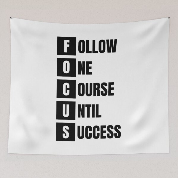 Item preview, FOCUS Follow One Course Until Success designed and sold by Dondonmart.
