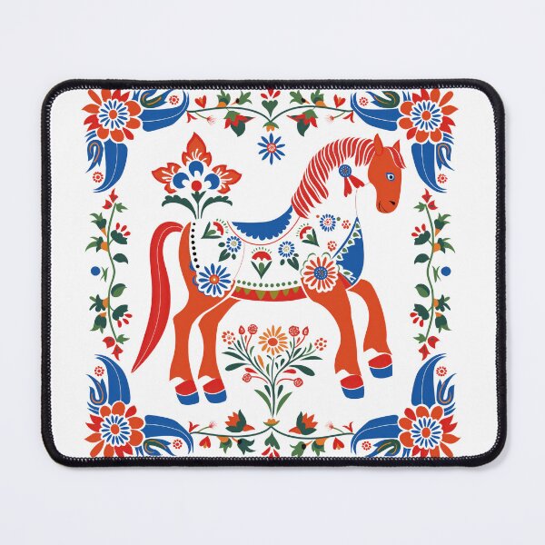 Item preview, Swedish Dala Horses, Floral Horses designed and sold by xiao xuans.