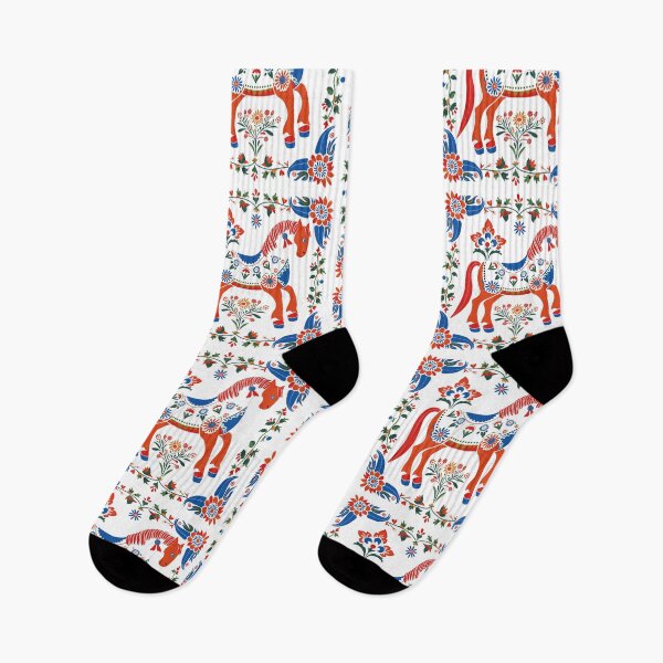 Item preview, Swedish Dala Horses, Floral Horses designed and sold by xiao xuans.