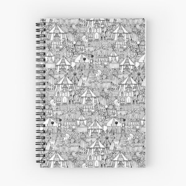 Item preview, retro circus black white designed and sold by scrummy.