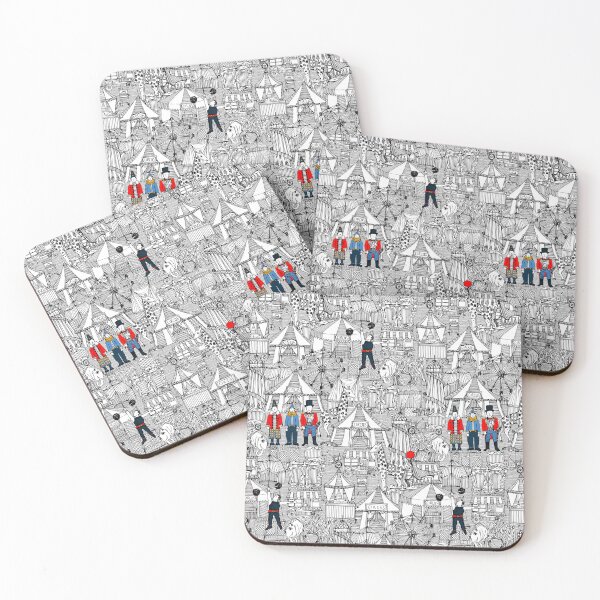 Item preview, retro circus bw col designed and sold by scrummy.