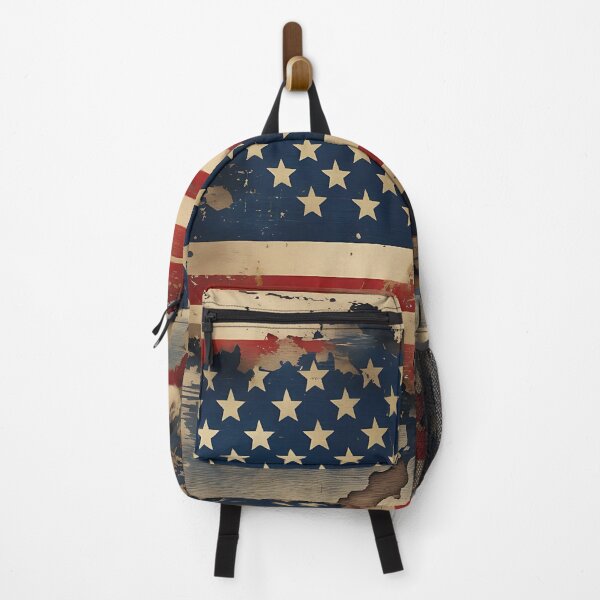 Item preview, Distressed American Flag – Vintage Grunge USA Design designed and sold by SamartkitDesign.