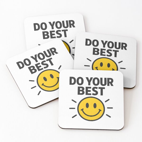 Item preview, Do Your Best - Positive Motivational Design designed and sold by BloomOfDesign.
